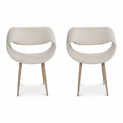 Modern 2x Stühle Polsterstuhl Luxus Sessel Lehnstuhl Esszimmer Wohnzimmer Neu