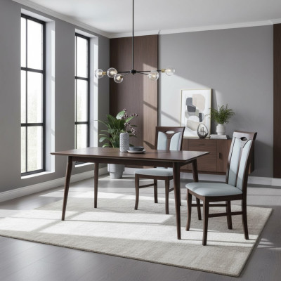Klassische Stühle Holz Holzstuhl Design Luxus Stuhl Esszimmerstuhl Neu