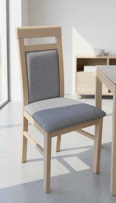 Stühle Wohnzimmer Esszimmer Lehnstuhl Polsterstuhl ohne Armlehne Luxus
