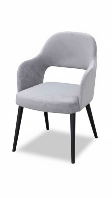 Design Stuhl Lehnstuhl Polster Stühle Luxus Textil Sessel Esszimer Neu