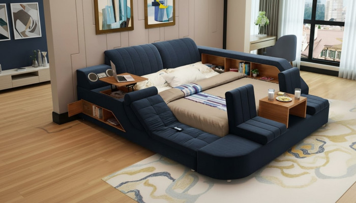 Modern multifunktionell design säng