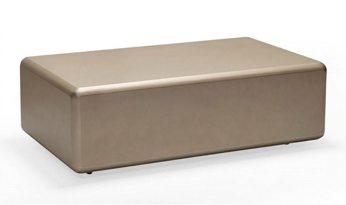Elegant beige kaffebord
