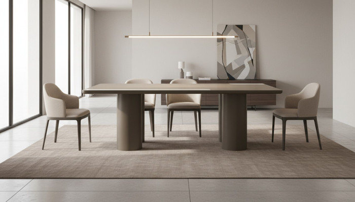 Modern och elegant matbord
