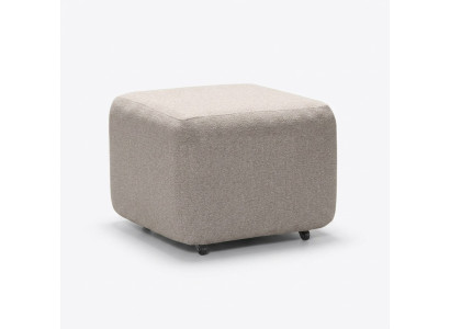 Elegant puff beige