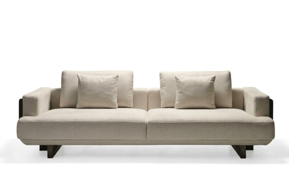 Beige soffa med 3 platser Nova
