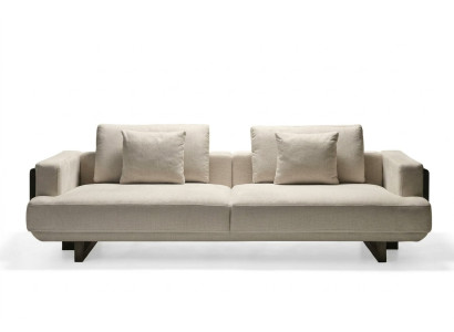 Beige soffa med 3 platser Nova
