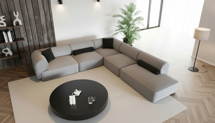 Modern och elegant soffa för vardagsrum