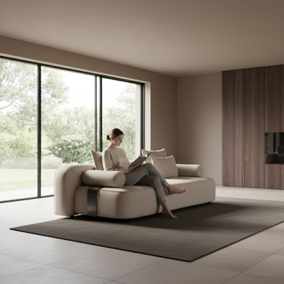 Modern bänk