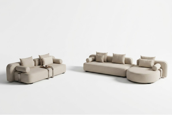 Modern och bekväm soffa