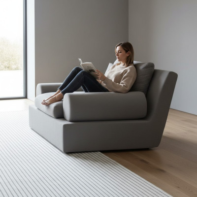 Modern, ergonomisk och mjuk stol