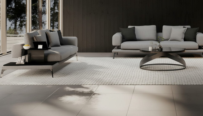 Modern och elegant bänk för vardagsrummet