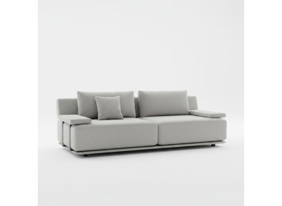 Estetisk 3-sitssoffa med designfokus