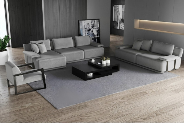 Modern soffa för vardagsrum, maximal komfort