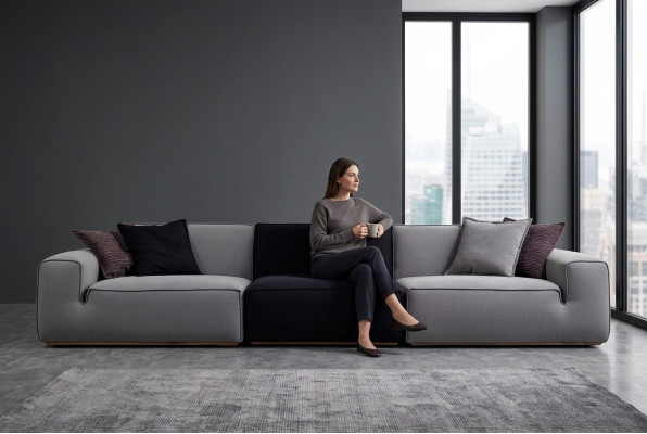 Modern minimalist bänk