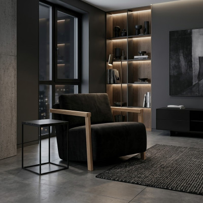 Elegant stol med klassisk modern design och komfort