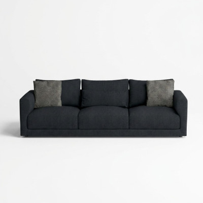 Elegant bänk med estetisk accent