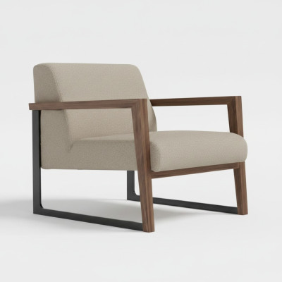 Minimalistisk stol, maximal komfort