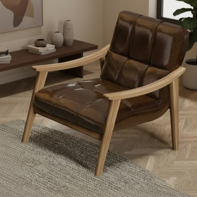Elegant och minimalistisk stol, maximal komfort