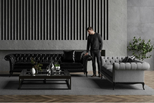 Modern och elegant soffa för vardagsrum