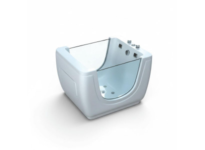 Babywhirlpool Babyspa-Wanne Babywanne Kinderbadewanne Babywaschwanne 110x85 cm