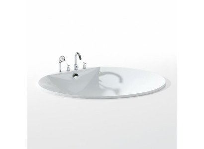 Badewanne Luxuswanne Wellnesswanne Minibadewanne Entspannungsbad 160x160 cm