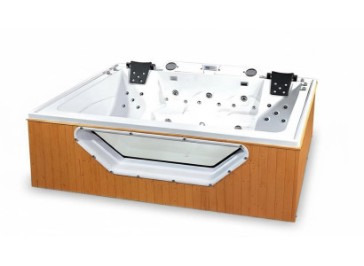Blubberbad Hydromassagewanne Außen Whirlpool Outdoor-Spa 290x205cm