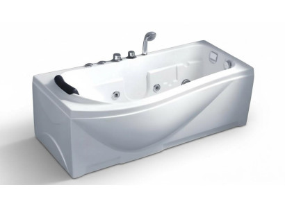 Acrylwanne Luxuswanne Whirlpool Blubberbad Komfortwanne Massagebad 170x85 cm