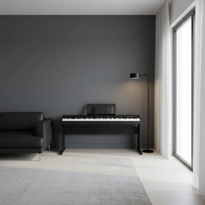 Digital piano innovator med LED-display och touchkontroll