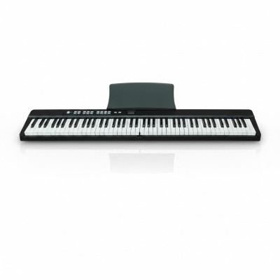 Digitalt piano portabel med 88 tangenter: Bluetooth, app-anslutning och mikrofonanslutning