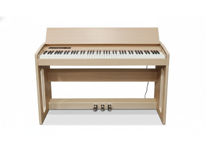 Digital piano för hemmabruk 130 cm ljusbrun