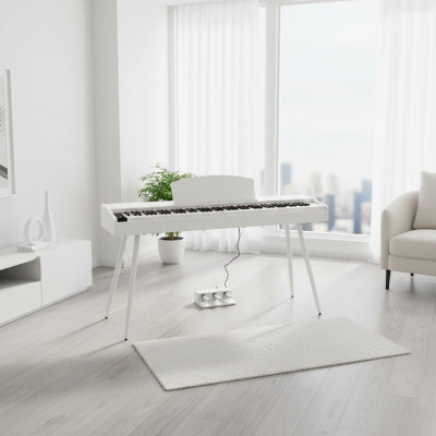 Digitalt piano vitt