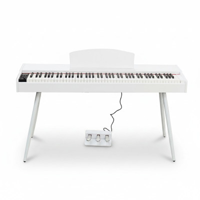 Digitalt piano vitt