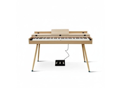 Digital piano i beige för hemmet