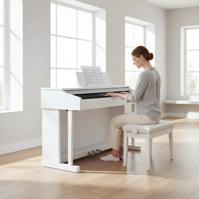 Digitalt piano Stage Piano i vit färg