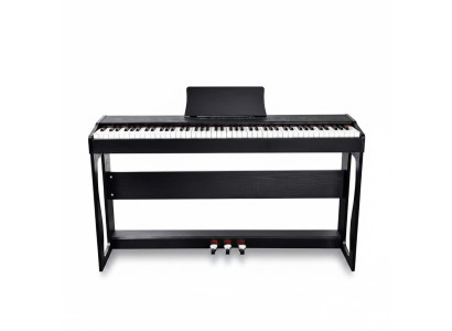 Digitalt piano Mustas