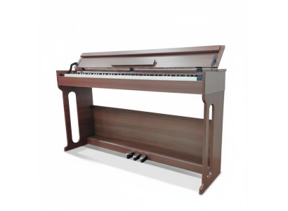 Digital piano för hemmabruk 137 cm brun
