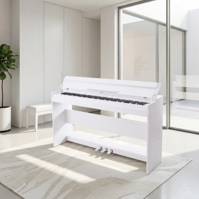 Digital piano för hemmet Digitalt piano 137cm Vit