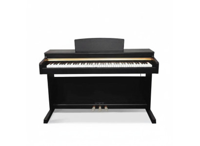 Digital piano för hemmet 137 cm Svart
