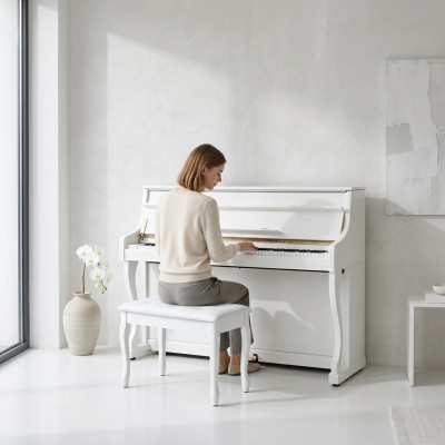Digitalpiano med helt öppen yta av hög kvalitet