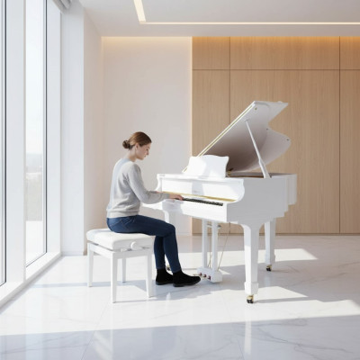 Digital piano white