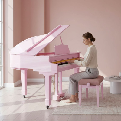 Digital piano rosa