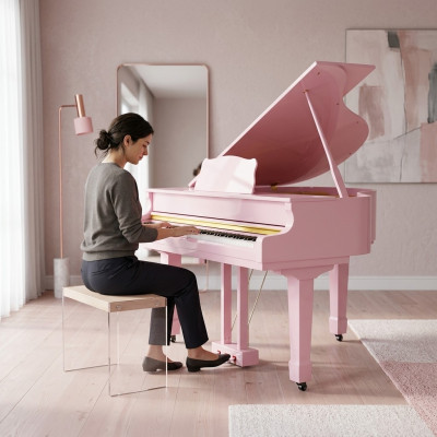 Digitalt piano rosa