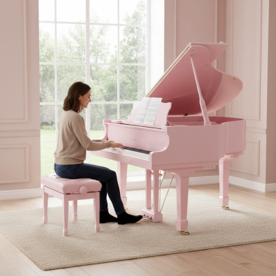Digitalt piano rosa