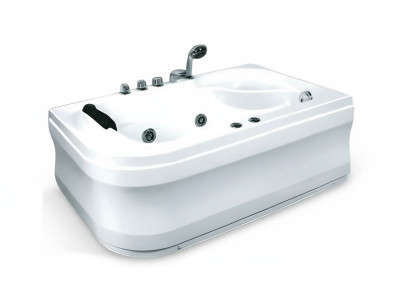 Bad Luxuswanne Whirlpool Badewanne Wellnesswanne Freistehende Wanne 130x80 cm