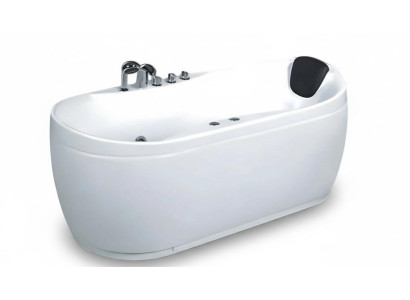 Bad Luxuswanne Whirlpool Badewanne Wellnesswanne Blubberbad Wanne 172x82 cm