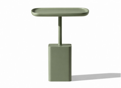 2x Beistelltisch Stil modern Farbe blau grün bequem praktisch Wohnzimmer