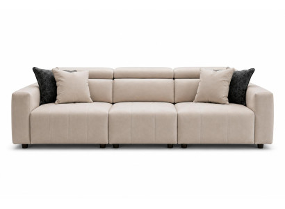 Wohnzimmer 3-Sitzer Sofa Designer italienische Polstersofa Luxuriöser