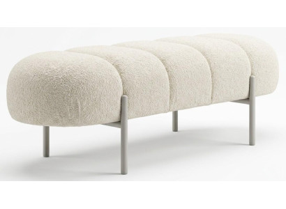 Bank modern beige komfortabel bequem Schlafzimmer praktisch