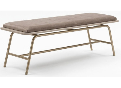 Bank Stil modern beige weich bequem komfortabel Schlafzimmer