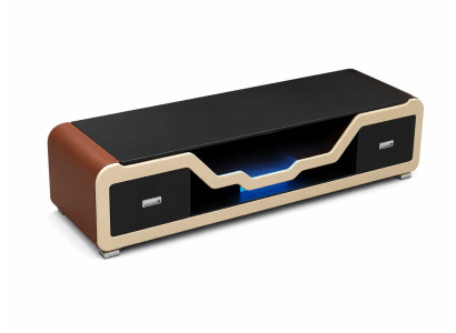Wohnzimmer TV-Schrank Premium TV-Lowboard Medienmöbel Fernsehkommode